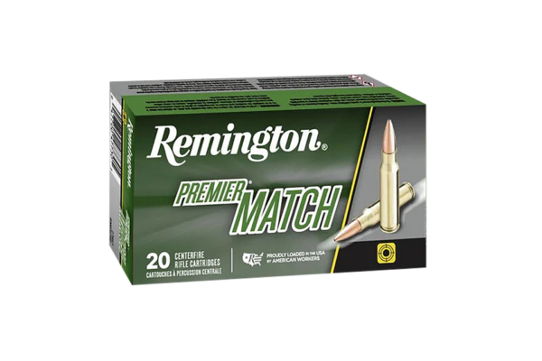 Remington Ammunition 26852 Premier Match 260Rem 140gr Sierra MatchKing BTHP 20 Rounds